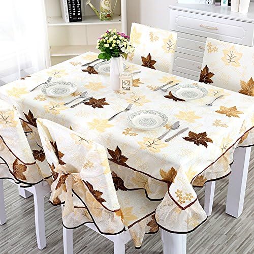 The Style Of Garden Table-Cloth,Coffee Cloth Cloth Towel With Towel,Dust Cover Table Mat Square Table Cloth Tablecloth-C 110x160cm(43x63inch)