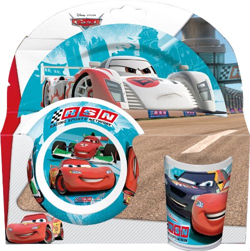 Preisvergleich Produktbild 36690 - Cars Melamin Se,t 3St