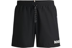 BOSS Męskie szorty kąpielowe, Black001, XXL