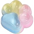 MUNSKT Cat Paw Squeeze Toys, Big Cat Paw Silicone Squeeze Toy, Taba Squishy Paw, Big Rainbow Cat Paw Toy For Stress Relief, Cat Paw Squishy Toys, Soft Squeeze Fidget Toys