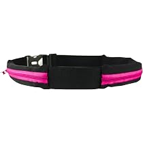 Ceinture Banane Extensible BOA - Anti-Pickpocket - 2 Poches Élastiques - Sport, Voyage, Running