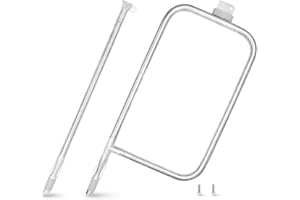 65032 Edelstahl Brenner Rohr für Weber Q300,Q320,Q3000,Q3200 Series Gasgrills,Brenner Tube für Weber 404341 424001 426001 57060001 57067001 Modellnummer,Brenner Ersatzteil 60036 13122 80385 80387