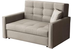 ‎MIRJAN24 Mirjan24 Sofa Viva II Lux mit Schlaffunktion, Bettsofa, 2 Sitzer Polstersofa mit Bettkasten inkl. Kissen, Schlafsofa Sofagarnitur, Wohnlandschaft, Farbauswahl (Sofia 03)