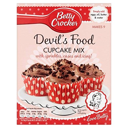 Preisvergleich Produktbild Betty Crocker Devil's Food Cupcakes Mix 338g