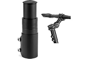 ehomiiii Rehausseur de guidon de vélo airtag - Accessoires de vélo - Potence 31,8 - Guidon de vélo - Guidon VTT