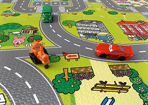 Brigamo Stadt Puzzlematte, Spielmatte unendlich erweiterbar! - 2