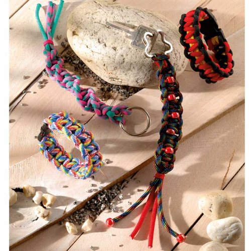 Paracord Starter Set schwarz/weiss - 3