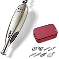 Beurer MP 60 Fresa elettrica per unghie, Set Professionale Manicure/Pedicure con 9 accessori inclusi, regolazione continua in