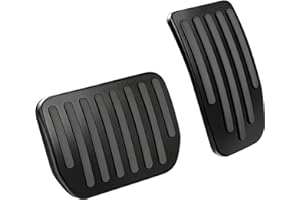 SL ELEMENTS Tesla Perfomance Pedale Model 3 und Model Y 2020-2024 (+ Highland) antirutsch Gas- und Bremspedalabdeckung black schwarz