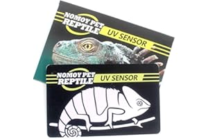 MONOJLY Rettile UVB Lampada Lampada Lampadina Test Test UV Tester Carta Tester Carta Forniture Pet