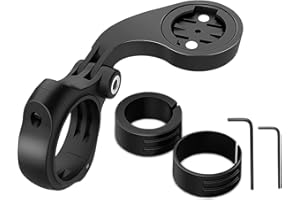 Chenivesss Support de Vélo Compteur Compatible avec Garmin Edge, XOSS, iGPSPORT, Magene, GPS, pour vélo de Course, VTT, s'adapte au Guidon de 25,4 mm 31,8 mm
