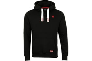 riverso Herren Kapuzenpullover RIVLinus Regular Fit Hoodie Tasche Pullover Streetwear Kapuze Langarm Sweatshirt Grau Braun Grün Rot Blau Schwarz S M L XL 2XL 3XL 4XL 5XL
