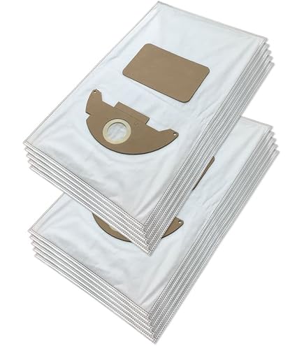Pack De 10 Bolsas De Aspiradora Mister Vac Mv614 + 2 Filtros - 5 Capas, Alta Filtración, Ideal Para Alérgicos