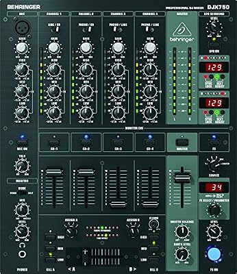 Behringer PRO MIXER DJX750 Table de mixage 5 canaux PFL 3D Surround
