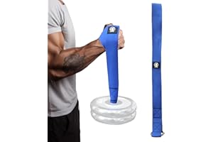J Bryant Armwrestling Trainingsgurt geeignet für Handgelenk Unterarm und Bizepsübungen kompatibel mit 1 und 2 Zoll Hantelscheiben multifunktionale Fitnessgeräte für zu Hause