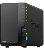 Synology DiskStation DS220+ Network Attached Storage Drive (Black