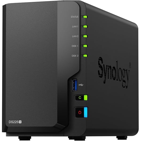 Synology DS423+ 8TB 4 Bay Desktop NAS Solution installed with 4 x