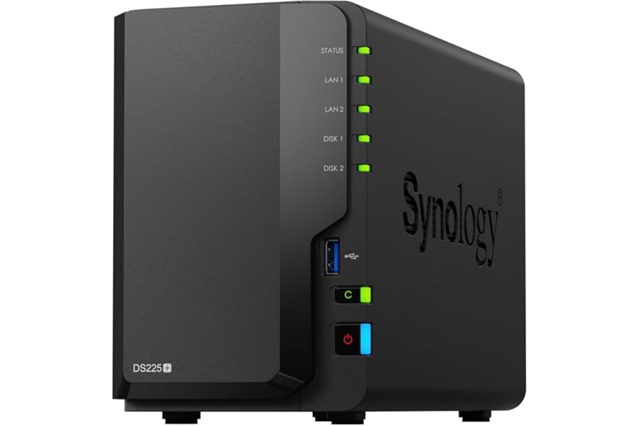 Synology 2-Bay NAS DS225+ (Diskless)