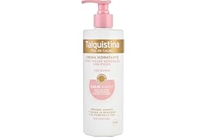 TALQUISTINA - Crema Hidratante 400ml, para Pieles con Picor, Uso Diario, Hidratación de Larga Duración, Protege y Calma la Sequedad, Apta Pieles Sensibles.
