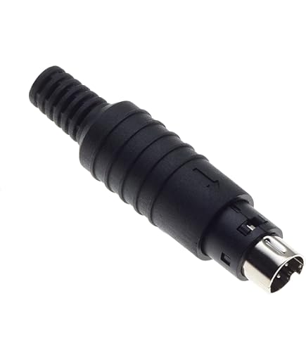 Cable-tex Adattatore 6 Pin Mini DIN Femmina-Femmina – Slimline Gender Changer Per Connettori - 4