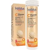 Validus Enerji C Vitamini 1000 mg + Ginseng + &Ccedil;inko + Maca Efervesan Tablet