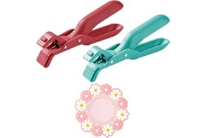 ZGDEIWGF Lot de 2 clips de bol anti-brûlure, 1 set de table rose, pince à grille-pain, support anti-brûlure, clip antidérapant multifonction