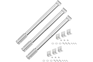 GARDENZ Uniwersalny palnik, regulowany palnik ze stali nierdzewnej od 30,8 do 44,9, akcesoria do części zamiennych do grilla gazowego, Coisien uniwersalny palnik do Master Forge Perfect Flame i innych