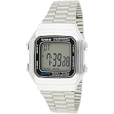 Casio A178WA-1ADF Kol Saati, Retro, Digital, Gri, Erkek