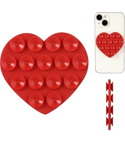 Custodia Per Telefono Con Ventose | 80 Ventose Indipendenti | Per Selfie E Video A Mani Libere - Foto 7