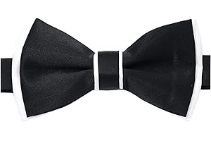 YeeHeen Adjustable Bow Tie Formal Tuxedo Bowtie for Men Boys Classic Butterfly Pre-Tied Bow Ties for Wedding Party Formal
