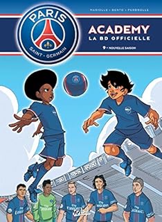 jaquette livre Paris Saint-Germain Academy T09