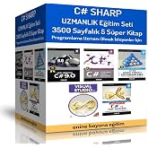 C# SHARP Uzmanlık Eğitim Seti (5 S&uuml;per Kitap)