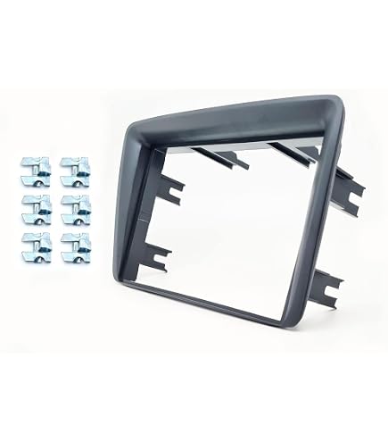 Cover Stereo Autoradio 1DIN, Adattatore per Installazione Radio Aftermarket, RICAMBIO COMPATIBILE CON Nissan® Terrano II (1993-2007) - MADE IN ITALY