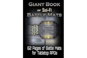 LOKE BATTLEMATS Giant Book of Sci-Fi Battle Mats