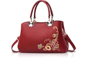 NICOLE & DORIS NICOLE&DORIS Rétro Sacs à main à poignée supérieure Dames Sac bandoulière Femmes Mode Sac d'épaule Bourse