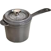 STAUB Zwilling Specialties Sos Tenceresi, D&ouml;k&uuml;m Demir, Gri