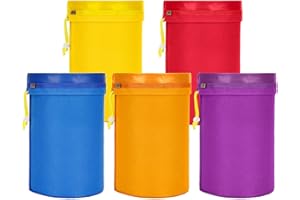 ‎CARMOTTER Vielseitigkeit bei Bubble Bags, 1 Gallonen 5 Beutel Bubble Bag Essenz Extractor Kräuterblasen Eisbeutel Beutel Extraktor Kit mit Presssieb