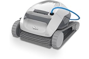 Dolphin E10 Robot Nettoyeur électrique avec Fil pour Piscines Hors-Sol jusqu'à 8 mètres de Longueur - Nettoyage du Fond - Économie d'énergie