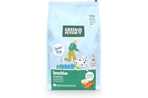 Green Petfood InsectDog Sensitive Nourriture sèche de qualité supérieure avec Insectes et Riz (1 x 10 kg) - Adultes - Nourriture sèche de qualité supérieure pour Chiens Adultes sensibles - Insectes