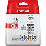 Ink/CLI-581XXL Cartridge CMYK BLIST+SEC