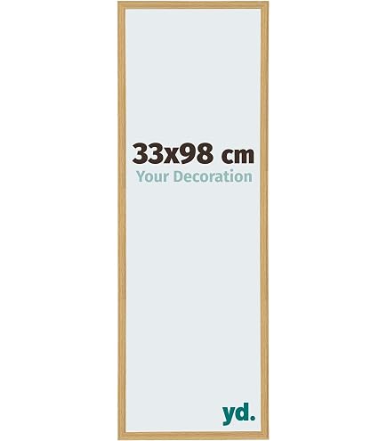 FRAMO Cadre photo en bois 61 x 81 cm sur mesure - Vert essuyé | Couleur/Taille sélectionnable | verre acrylique antireflet | Cadre pour Puzzle | Photos | affiche