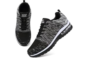 MAXOME Trainers Mens Running Shoes Air Cushion Sports Shoes Casual Walking Sneakers Fashion Lightweight Breathable Athletic Sneakers Tennis Workout Gym Jogging Trainers