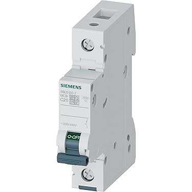 Schneider Electric Leitungsschutzschalter IC60N – 25A, 1-polig, Für Sichere Stromkreise