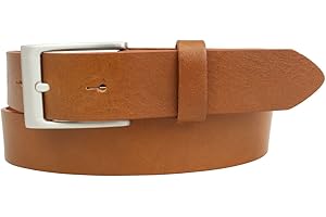 BRAZIL LEDERWAREN Kinder-Gürtel aus Vollrindleder 3 cm | Ledergürtel für Jungen/Mädchen 30mm | für Jeans, Anzug, Kleid, Rock