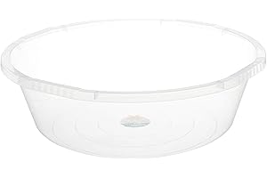 Maya Professional Tools 031156 bacinella rotonda, 48 litri, colore: Trasparente