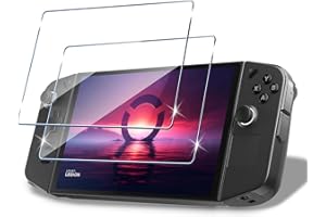 HidWee Compatible con Lenovo Legion Go Cristal Templado, 2 Piezas HD Protector de pantalla, Sin Burbujas, Anti-Arañazos, Antihuellas, 9H Dureza Vidrio Templado para Lenovo Legion Go - Transparente