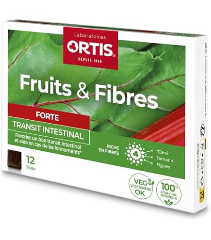 Gayelord Hauser - Carrés Transit Figues Et Fibres - 12 Barres Pour Le Transit Intestinal - Bien-être Digestif