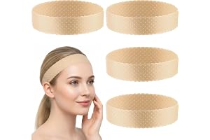 4-pack silikonperukband, halkfria silikonperukpannband, justerbara elastiska remmar, sömlös perukhållare för kvinnor och män