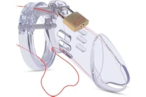 Peniskäfig Chastity Cage Male - Leichten 8CM Bondage Keuschheitskäfig Herren Chastity Cage, Keuschheitsgürtel für Herren mit 