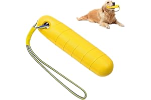 MplehDa Dummy galleggiante per cani, giocattolo acquatico per cani e giochi di lancio su terra e in acqua, giocattolo interattivo, giocattolo per cani galleggiante